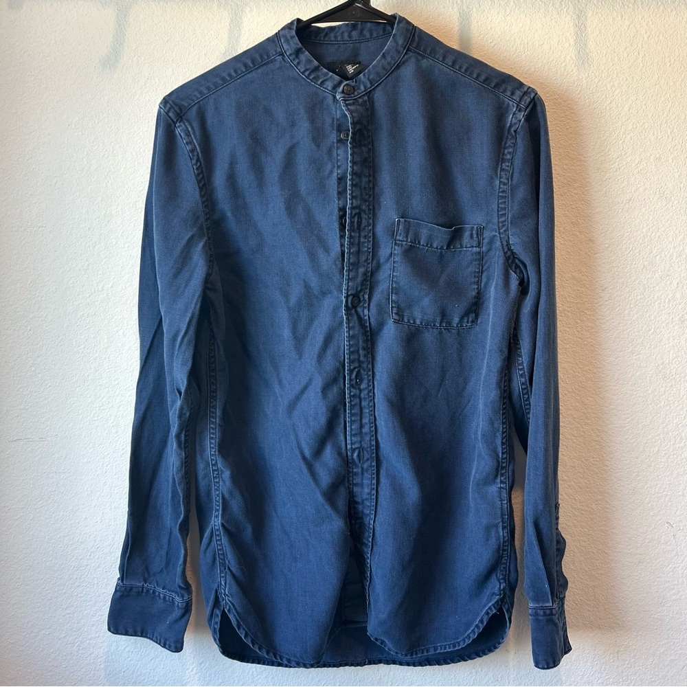 H&M Men’s Blue Denim Shirt